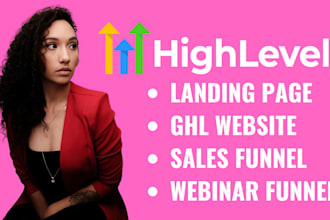 ghl landingpage design gohighlevel webinar funnel gohighlevel sales funnel crm