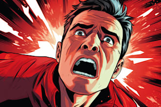 make your dynamic comic book colorist