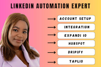 setup linkedin automation outreach integration on expandi io dripify
