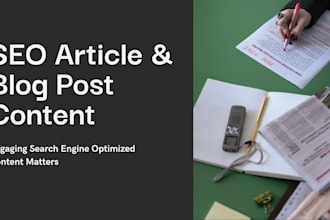 deliver well researched articles and blog content