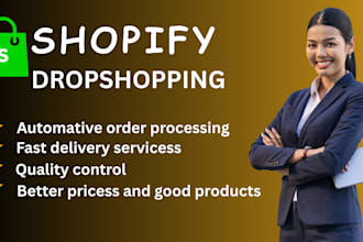 do shopify dropshipping and  products sourcing