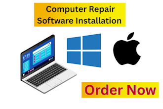 repair your computer, laptop and install windows, mac software