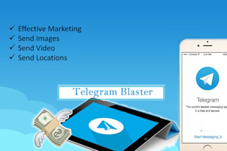 make strategic social marketing campaign for telegram group, telegram community