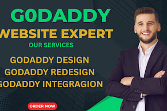 do godday website design godaddy website redesign develop godaddy website