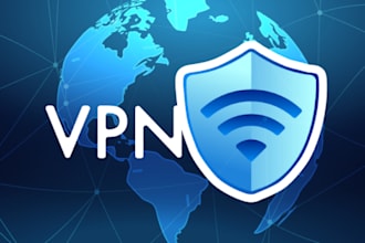 build custom vpn app with admin panel, vpn app development, chrome IP blocker