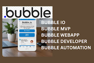 bubble io web app mvp saas CRM API bubble ai voice agents bubble io developer