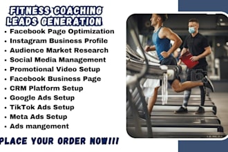 fitness coaching leads personal training leads personal training facebook ads