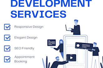 create modern medical, dental, healthcare, pharmacy websites