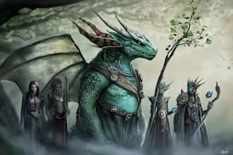 draw fantasy or dnd creatures and monsters