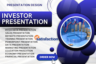 12 hrs urgent investor presentation design sales and keynote presentation design