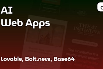 build full stack web apps using supabase and nextjs, with bolt, loveable, codex