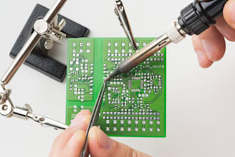 do pcb design of your circuit in easyeda altium eagle kicad