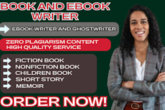 be amazon kdp book writer ebook ghostwriter ebook writer proofreading or editor