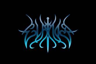 draw hardcore or metal band logo design