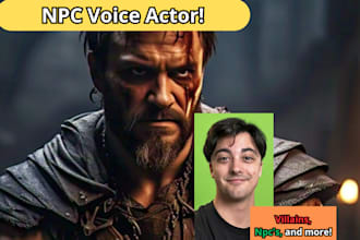 voice act for your video game npcs
