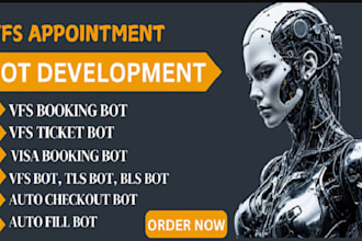 do automated vfs visa appointment booking system inventory system customer bot