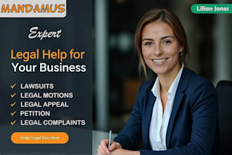 draft mandamus legal petitions contracts case briefs lawsuits uscis immigration