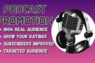 promote your podcast on spotify apple and youtube