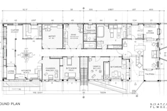 create a professional 2d architectural and civil working drawings in autocad