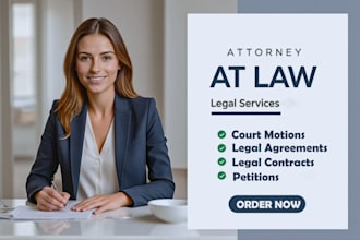draft legal appeals,contracts,court document, disputes,agreements,legal motions