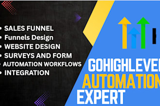 be your gohighlevel expert, ghl websites, automations,funnels, a2p10lc, workflow