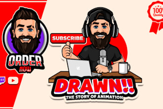 design professional podcast cover art or logo