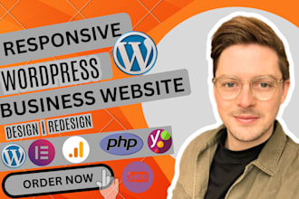 build a high converting wordpress business website that ranks and performs