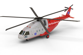 do 3d helicopter 3d aircraft model 3d airplane model 3d cad design 2d drawing
