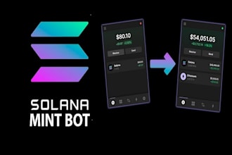 develop solana volume bot crypto arbitrage bot solana liquidity bot trading  bot