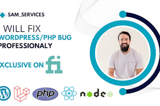 fix PHP and wordpress bugs and issues professionally