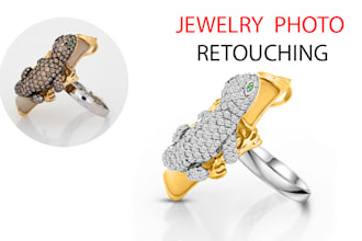 do high end jewelry retouching and  image editing