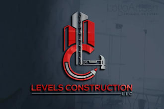 design modern construction, real estate, transport logo