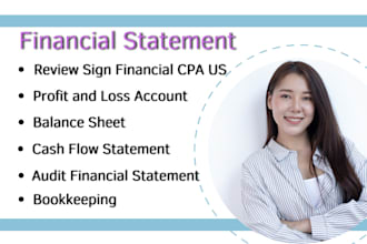 be CPA US audit review financial, sign CPA letter, CPA compilation
