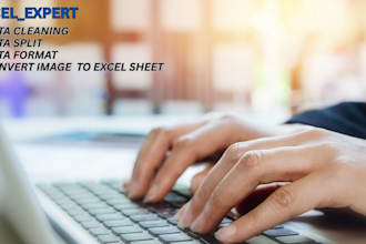 format ,split ,merge, cleaning excel data