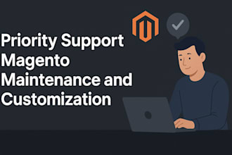 provide priority support magento maintenance and customization