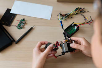 do c coding of iot project using raspberry pi and arduino program, firmware
