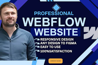develop webflow website and convert figma to webflow website design