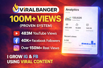 grow your ig and fb with viral content