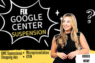 fix google merchant center suspension shopping ads gmc suspension