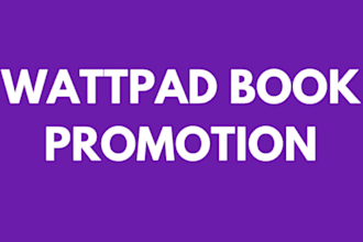 virally promote your wattpad story, comic book, webtoon to active followers