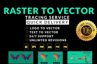 design redesign refresh recreate, modify update vectorize and fix your logo