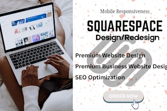 build squarespace design squarespace redesign squarespace website development