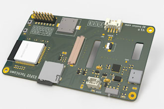 design  schematic, circuit board design pcb design layout, embedded systems, iot
