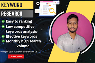 do the most effective SEO keyword research and competitor analysis to rank on