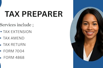 prepare personal amended tax returns