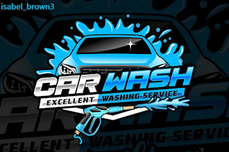 design automotive, trucking, garage, auto detailing, and car wash logo design