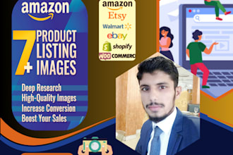design amazon listing images, product infographic and a plus content ebc design