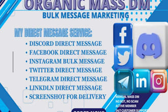 do discord mass dm, twitter mass dm, instagram mass dm