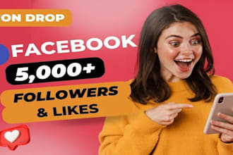 do increase 1k facebook real page follower