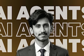 be your ai automation developer, ai agent developer, ai chatbot